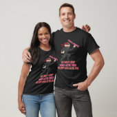 Postpersoneel stopt als we klaar zijn met grappig t-shirt (Unisex)