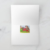 Postpicknickkaart.  Nieuw in grappig Bedankkaart (Binnen)