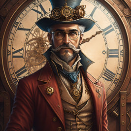 Postpocalyptic Steampunk Man v1.3 Tissuepapier