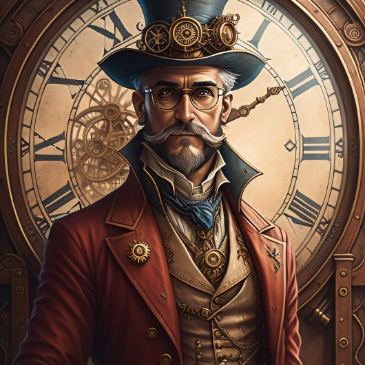 Postpocalyptic Steampunk Man v1.3 Tissuepapier