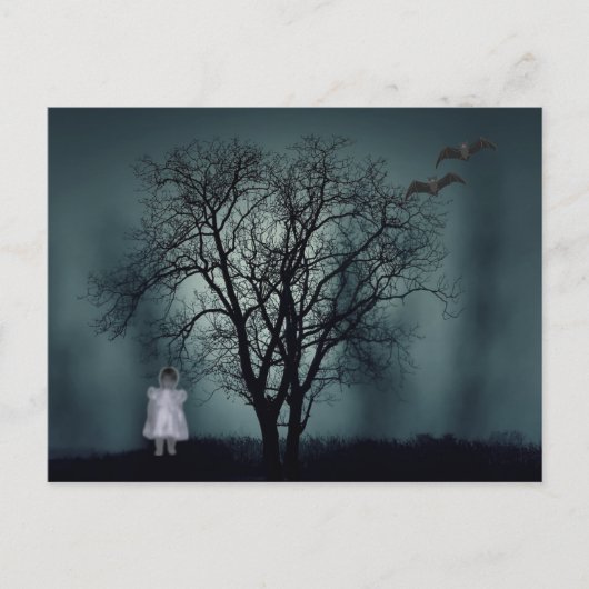 Postrossing Ghost Peuter Briefkaart (Voorkant)