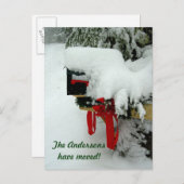 PostRoute New Address Winter Aankondiging (Voorkant / Achterkant)