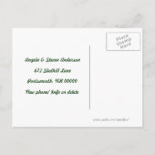 PostRoute New Address Winter Aankondiging (Achterkant)