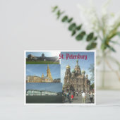 postsaint petersburg briefkaart (Staand voorkant)