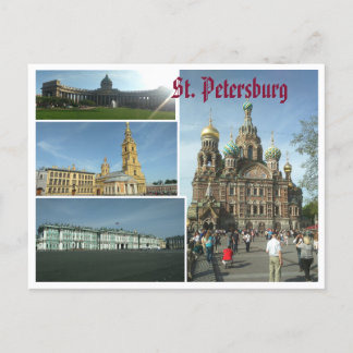 postsaint petersburg briefkaart