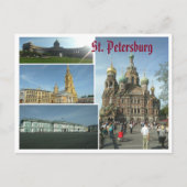 postsaint petersburg briefkaart (Voorkant)
