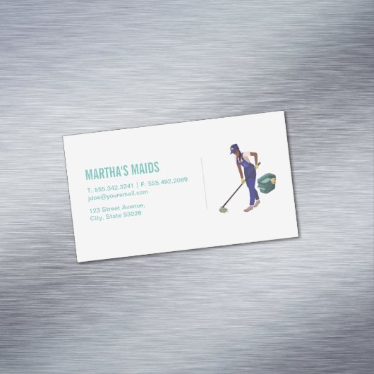 Postservice Magnetisch Visitekaartje (Voorbeeld)