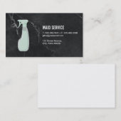 Postservice | Marmer Visitekaartje (Voorkant / Achterkant)