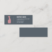 Postservice Mini Visitekaartje (Voorkant / Achterkant)