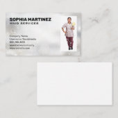 Postservice | Sparkly Bubbles Visitekaartje (Voorkant / Achterkant)