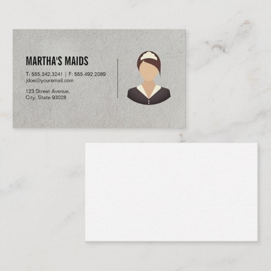 Postservice Visitekaartje (Voorkant / Achterkant)