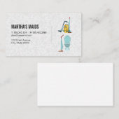 Postservice | Visitekaartje van reinigingsapparatu (Voorkant / Achterkant)