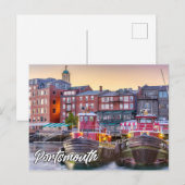 Postsmouth, New Hampshire, Verenigde Staten Briefkaart (Voorkant / Achterkant)