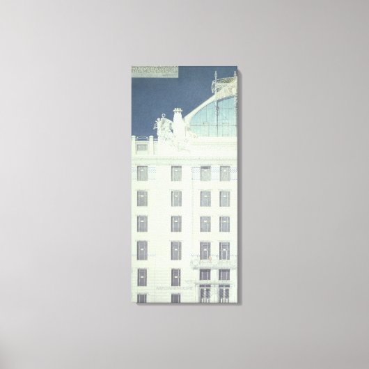 Postspaarbank, Wenen Canvas Afdruk (Voorkant)