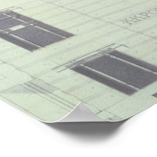 Postspaarbank, Wenen Poster (Hoek)