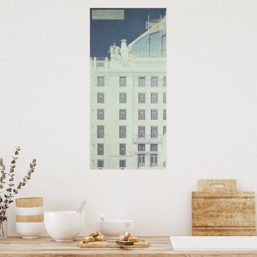 Postspaarbank, Wenen Poster (Keuken)