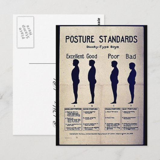 Poststandaarden Briefkaart (Voorkant / Achterkant)