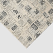 poststempel reclame tissuepapier (Detail)