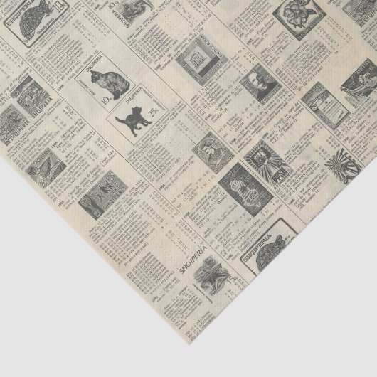  poststempel reclame tissuepapier (Detail)