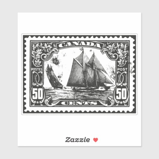 Poststempel Sticker (Vel)
