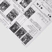  poststempel tissuepapier (Detail)