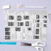  poststempel tissuepapier (Craft)