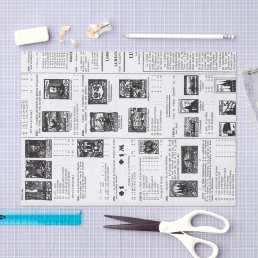 poststempel tissuepapier (Craft)