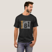  poststempel van 1961 in 1961 t-shirt (Voorkant volledig)