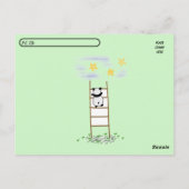 Posttransversale foto van een Giant Panda Briefkaart (Achterkant)