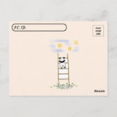 Posttransversale foto van een Giant Panda Briefkaart (Achterkant)