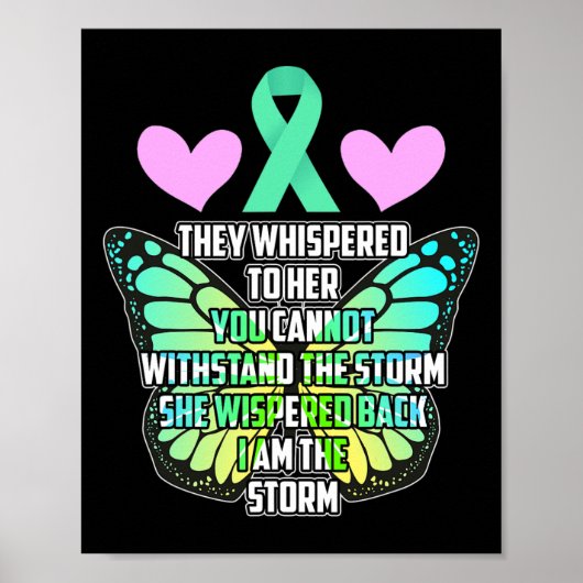 Posttraumatische stressstoornis krijger PTSS-aware Poster (Voorkant)