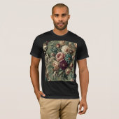 Postume Hartzeer – Gothische Draagbare Kunst T-shirt (Voorkant volledig)
