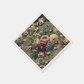Postume Hartzeer – Gotisch Bloemendesign Servet (Hoek)