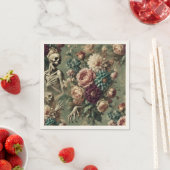 Postume Hartzeer – Gotisch Bloemendesign Servet (Insitu)
