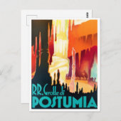 Postumia Caves Italië Briefkaart (Voorkant / Achterkant)