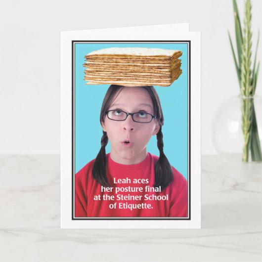 Posture Final Jewish Mother Birthday Card Kaart (Voorkant)