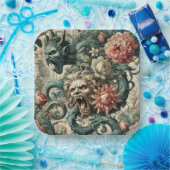 Posture of Perdition – Gothic Victorian Papieren Bordje (Feest)