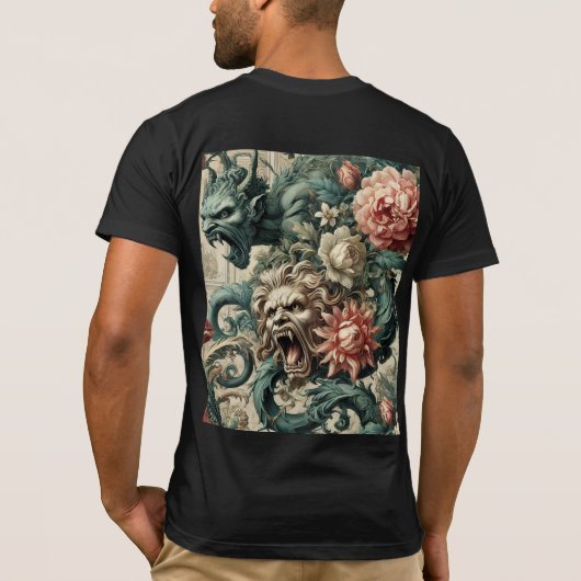 Posture of Perdition – Gothic Victorian T-shirt (Achterkant)