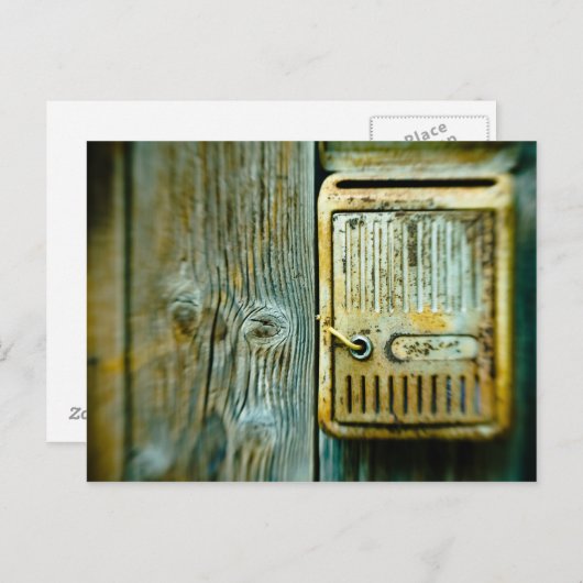 postvak briefkaart (Voorkant / Achterkant)