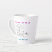 Postvak IN genegeerd, stress geminimaliseerd Latte Mok (Linkerhoek)