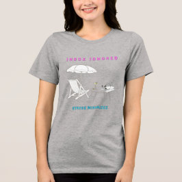 Postvak IN genegeerd, stress geminimaliseerd Tri-Blend Shirt