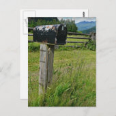 Postvak Metaal landstijl Briefkaart (Voorkant / Achterkant)