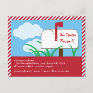 Postvak We hebben creditcard verplaatst Aankondiging