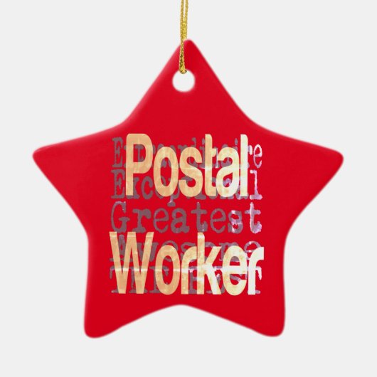 Postvakbewaker Keramisch Ornament (Voorkant)