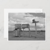  postvakken op het platteland van New Mexico Briefkaart (Voorkant / Achterkant)