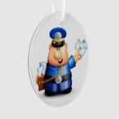 Postvervoerder - Mailman Ornament (voorkant)