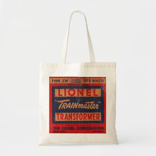 Postwar Lionel Style Bag Tote Bag (Voorkant)