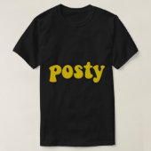 POSTY - POST MALONE Sticker T-shirt (Design voorkant)