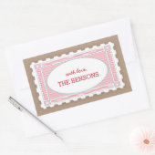  postzegel cadeau Label Sticker (Envelop)