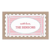  postzegel cadeau Label Sticker